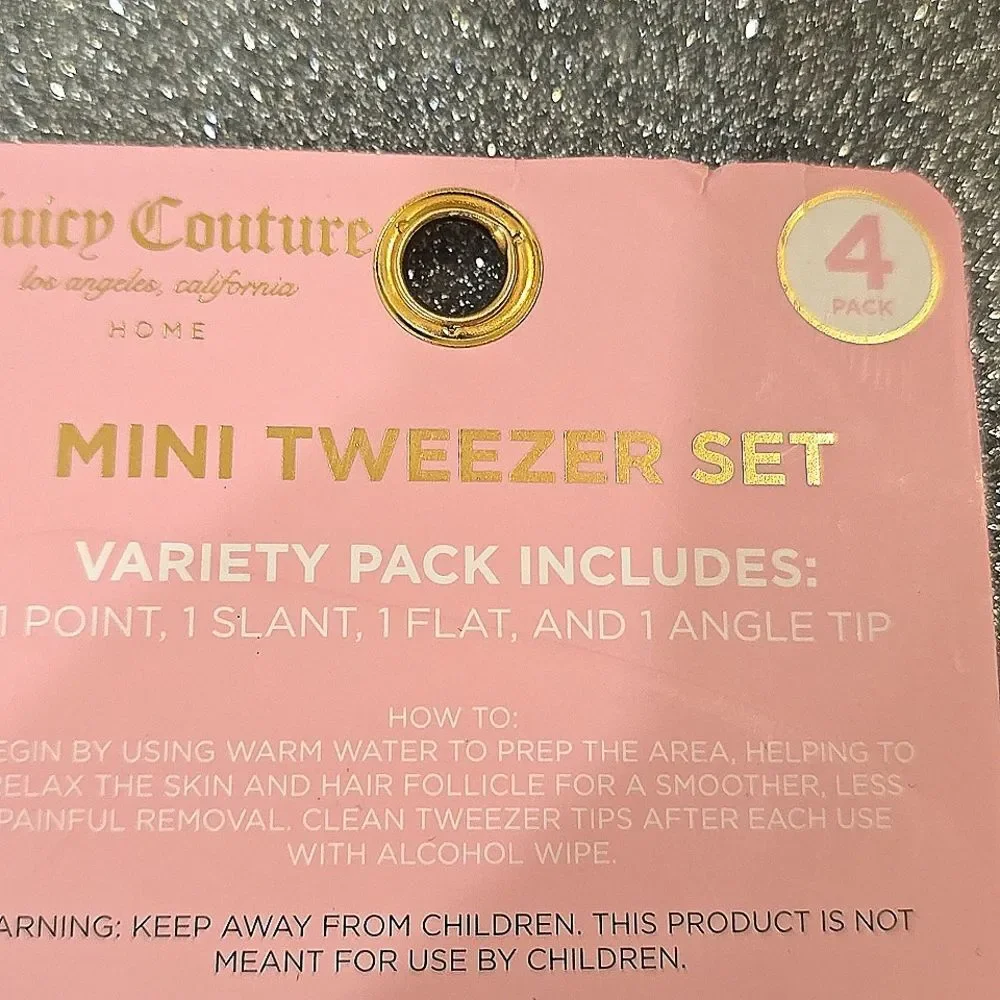 Juicy Couture Home Mini Tweezer Collection‎